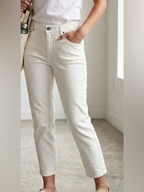 Eileen Fisher Straight-Leg Jeans - 98% organic cotton